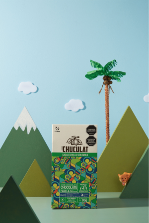 Tableta de chocolate 75% - origen Caquetá con panela