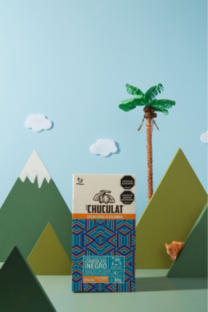 Tableta de chocolate 72% - origen Caquetá